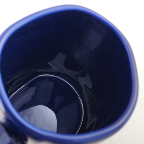 ⭐️2/ $50⭐ Rae Dunn Artisan Coffee Tea Mug Glossy Blue Large Letters DAD'S MUG - Picture 8 of 10